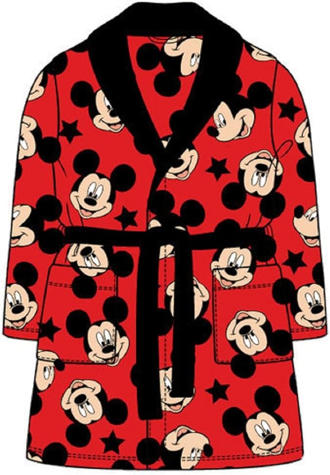 Disney Mickey Mouse Toddler Boys Plush Robe Clothing
