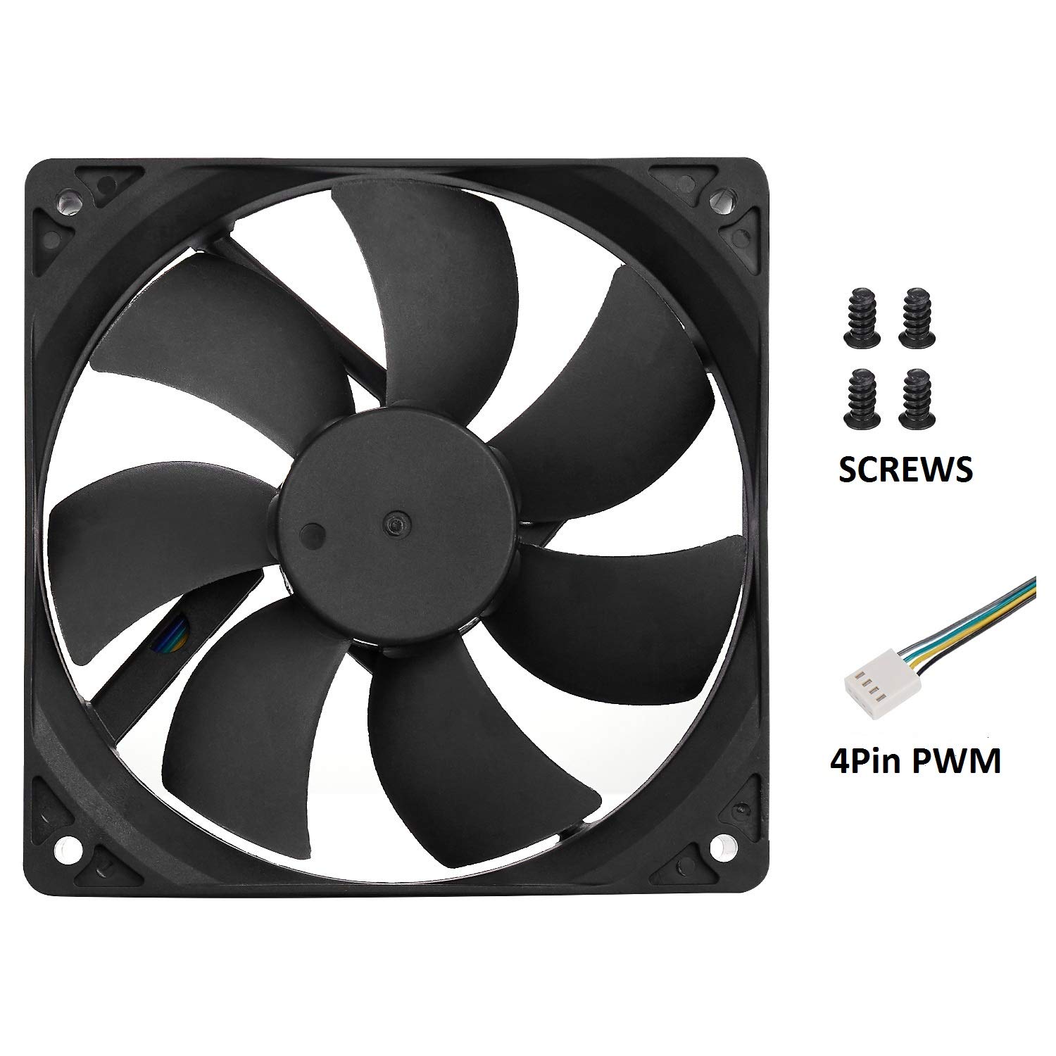 Best Replacement 120X120x25 Cpu Pwm Cooling Fan