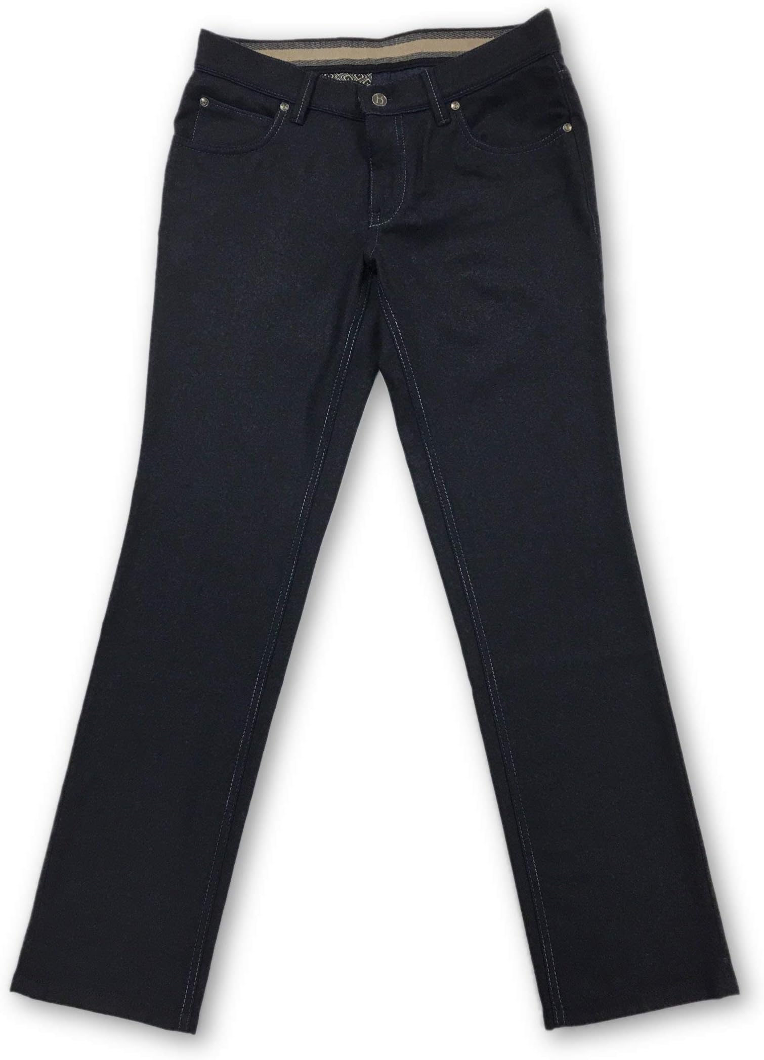 Hiltl Jeans in Dark Navy Fleece Wool W40