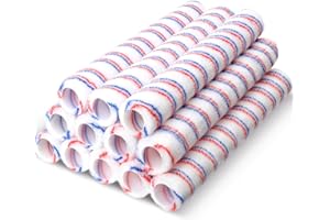 Leumoi 12 Pcs 18 Inch 1/2'' Nap Paint Roller Covers Refill Microfiber Roller Covers Without End Cap Large Sleeves 18'' Paint Kit for Wall Floor House Painting Frame Supplies