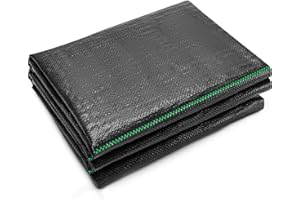 Bloomarea 1.4ft x 100 ft Landscape Fabric Heavy Duty Weed Barrier for Vegetable Garden Weed Cloth (3.2oz)