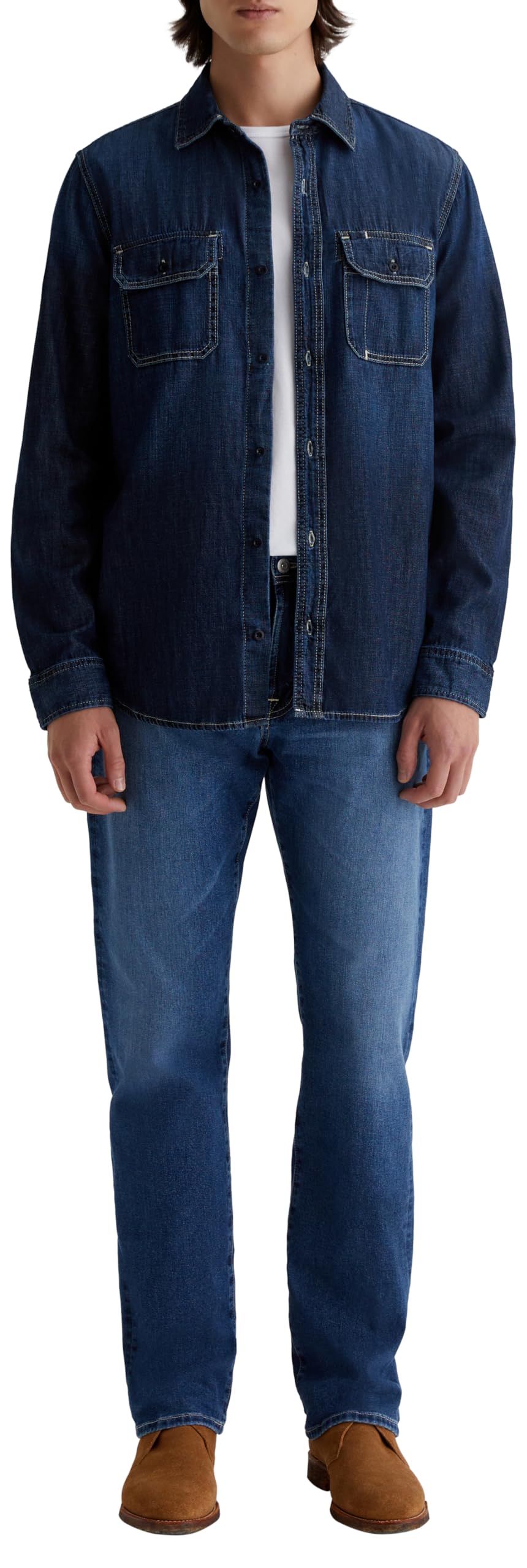 Photo 1 of  33X32 AG Adriano Goldschmied Men's Protégé Classic Straight Jean, Verdun