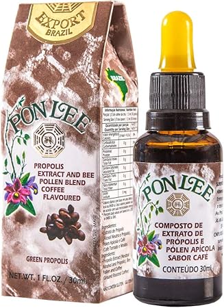 Amazon ブラジル産 グリーンプロポリス 花粉エキス コーヒー 風味 Pon Lee プロポリス
