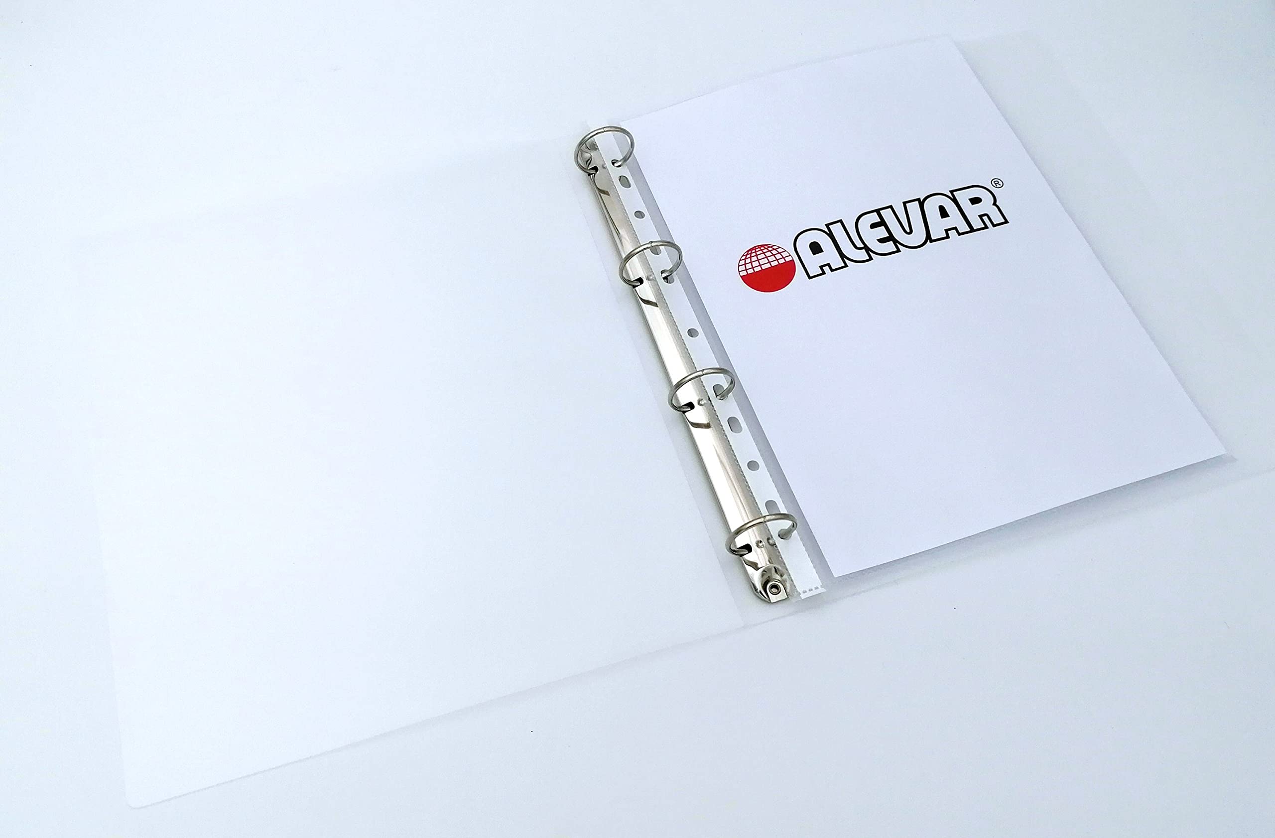 Ring Binder A4 4 Rings Diameter 30 mm White Transparent