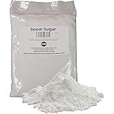 Naturejam NO MELT Sweet Snow Sugar 1 Pound Bulk Bag for Doughnuts and Pastries-White Sugar For Powdered Donuts Origin: German