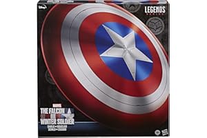 Marvel Legends Series Avengers Falcon And Winter Soldier Captain America Premium Role Play Shield -Adult Fan -Costume/Collectible