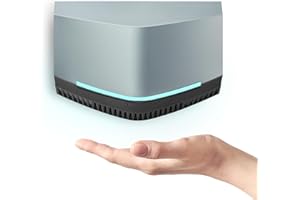 Hand Dryer for Home, Commercial Bathrooms, Hi-Speed Hand Dryer with Air Filter, Energy-Saver Mode, Speed/Volume Control, Auto