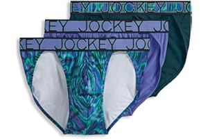 Jockey Men's Underwear Microfiber Stretch String Bikini - 3 Pack