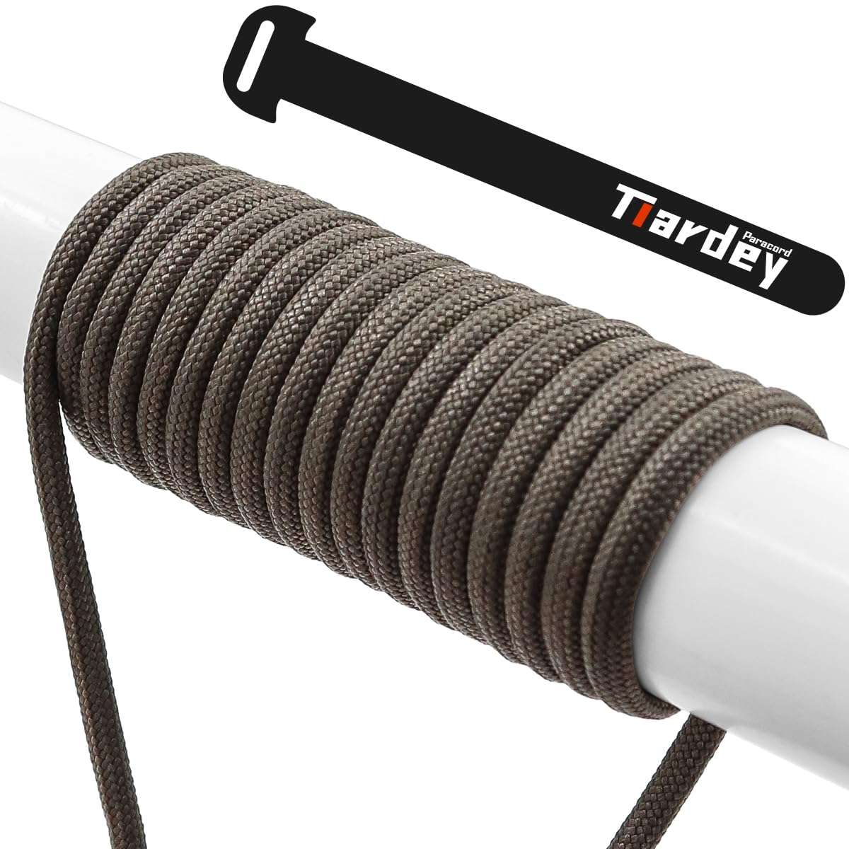 Tiardey PPF-011 Paracord 4mm 100ft (31m) 7 Core Strand,Tear-resistant,Nylon Cord,Mil Spec Type III Paracord,Holds up to 250kg for Outdoor Survival Camping