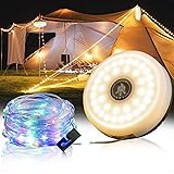 Sutaig Camping String Lights, 4 in 1 Outdoor