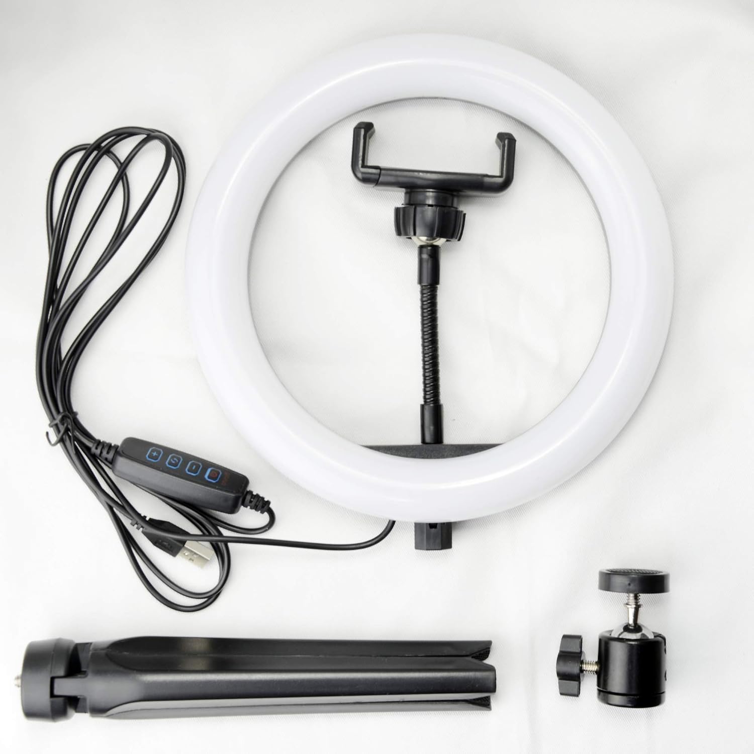 KSIX LED 14W Portable Tripod Black, Trípode - Image 5