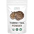 Organic Turkey Tail Mushroom Powder 8 oz - Natural Mushroom Supplement, Contains PSP and PSK, Pet Friendly
