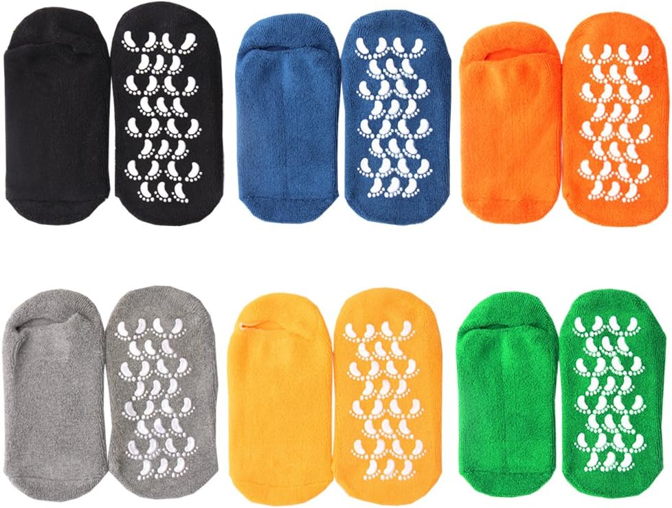 Toddler Kids Non Skid Gripper Socks Cotton Floor Socks Packs …