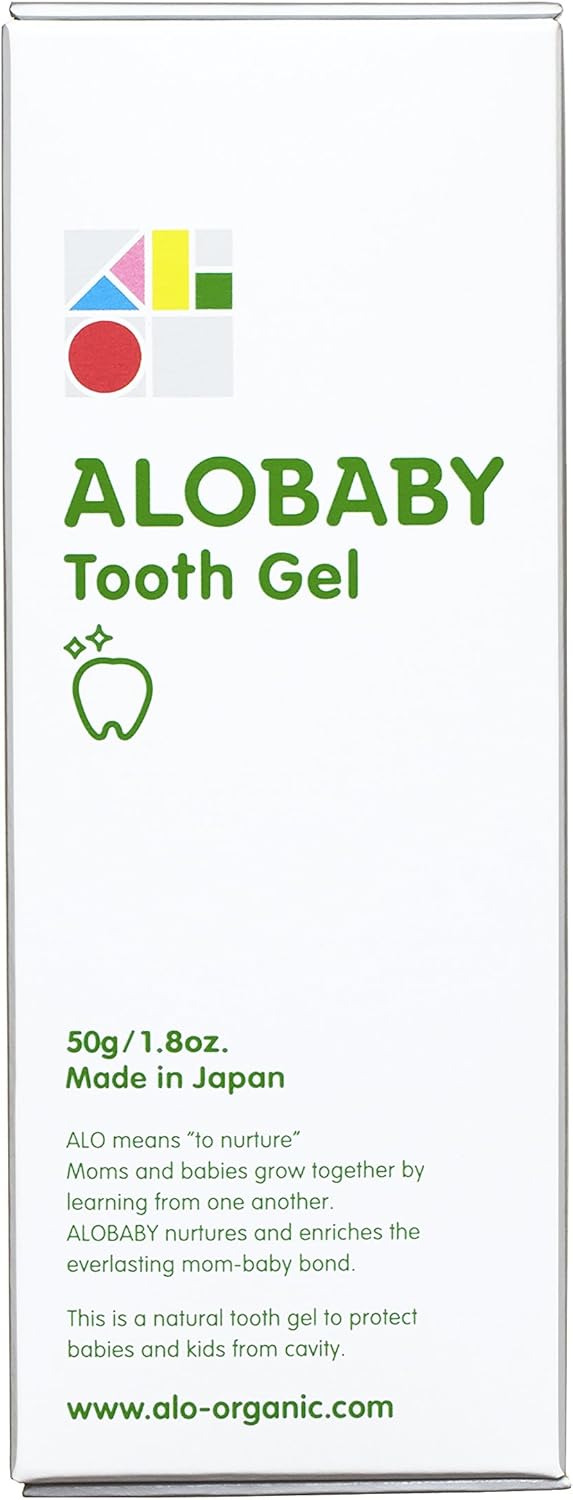 Amazon アロベビー 歯みがきジェル 50g オレンジ味 歯磨き粉 はみがき粉 フッ素なし ベビー 子供 オーガニック Alobaby 子ども用ハミガキ粉 通販