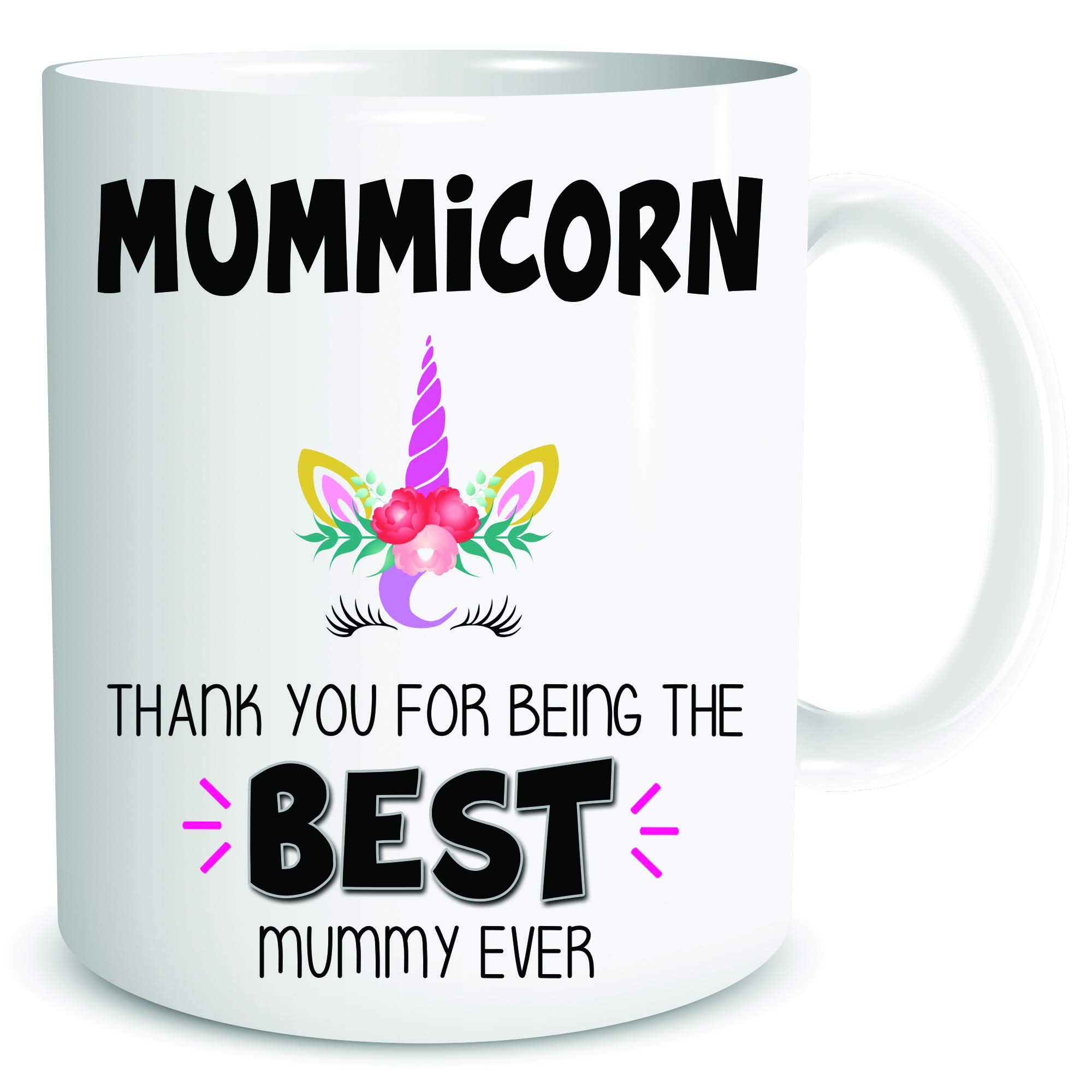 Mummicorn Mug Funny Unicorn Coffee Mugs Best Mummy Ever Gift Present Birthday Cup WSDMUG2018