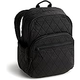 Vera Bradley Women's Performance Twill Large Bancroft Backpack, Moonless Night, One Size