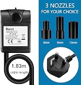 BARST 250L/H Submersible Pump 3.6W Quiet AC 220V with 4 Suction Cups view 6
