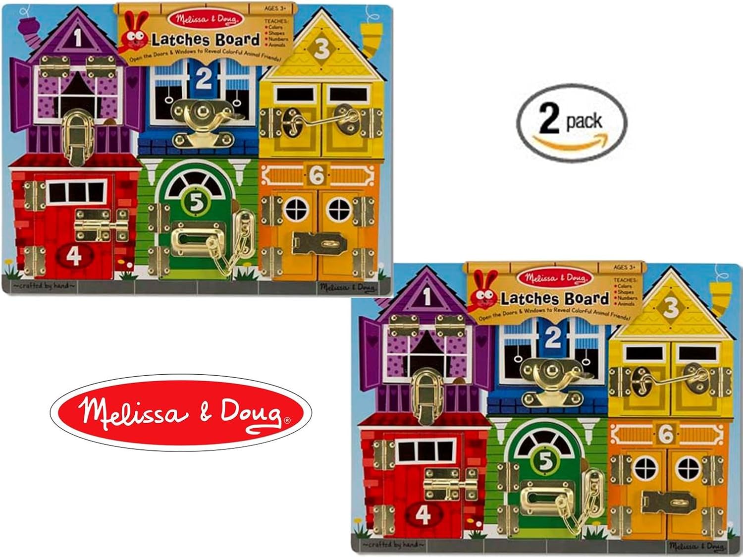 melissa & doug 3785 & doug latches board
