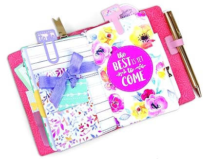 Sizzix Travelers Notebook Inserts Thinlits Die Set, Multicolor