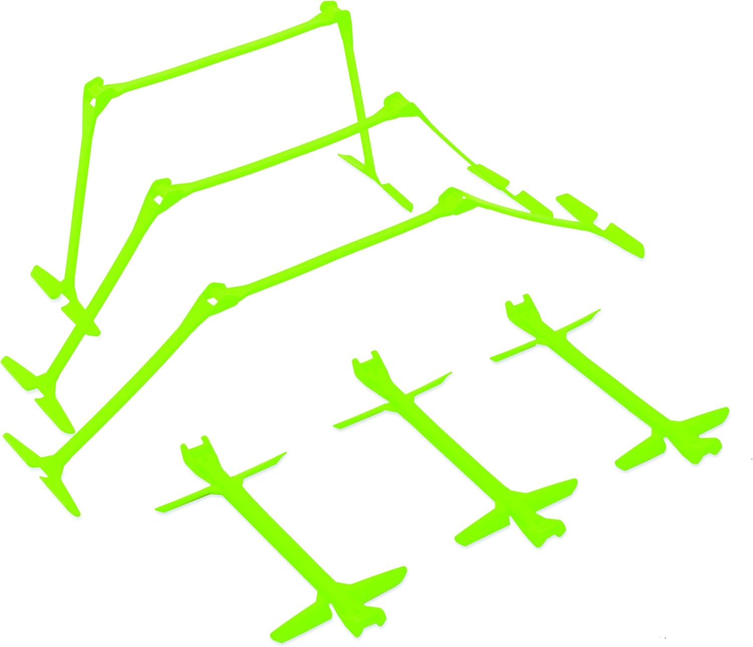 Adjustable agility hurdles Clearance