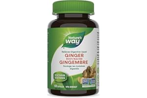 Nature's Way Ginger Root – Traditional Digestive Support Supplement – Helps Relieve Digestive Upset – Gluten Free, Vegetarian