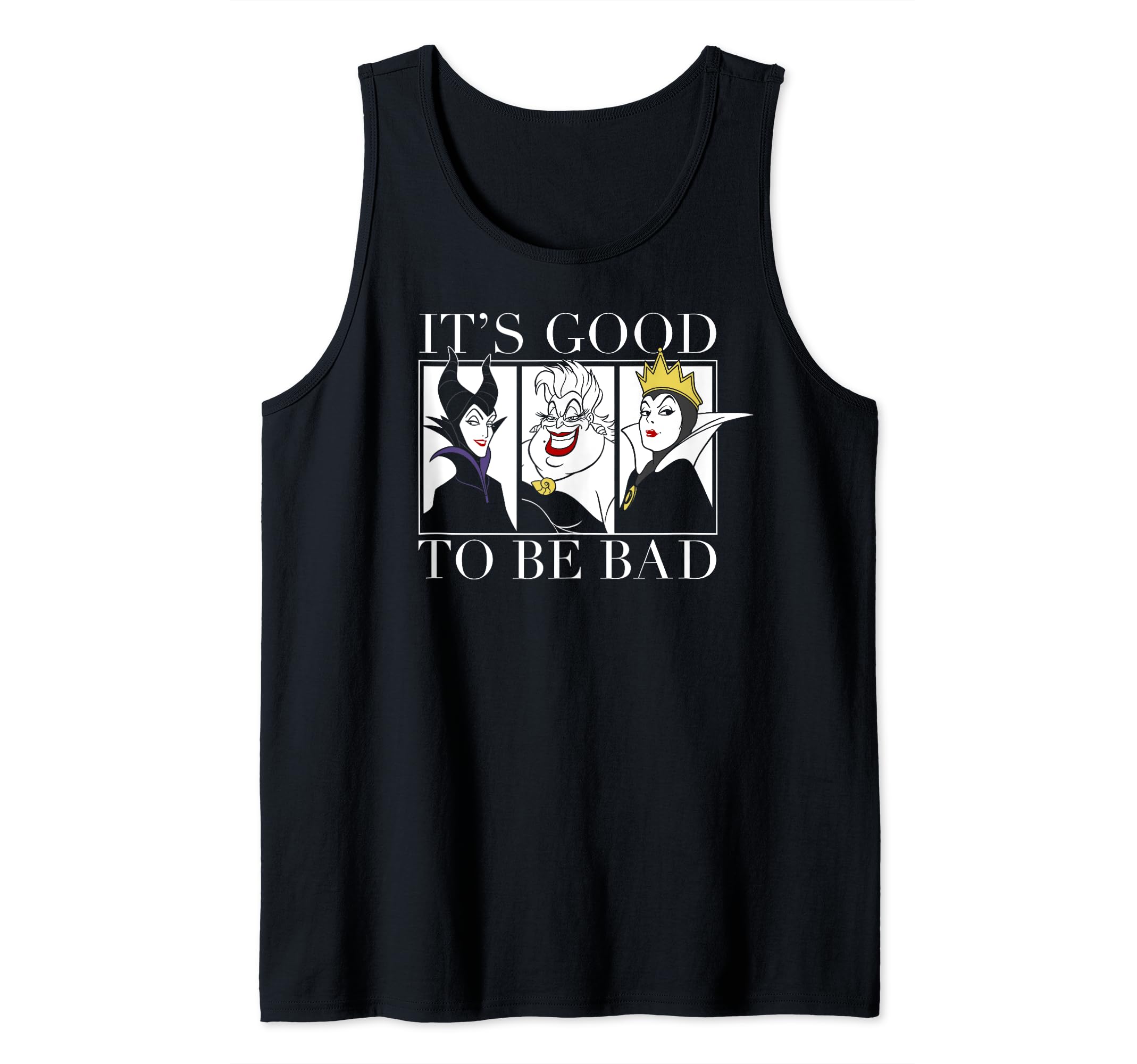 Disney Villains It's Good To Be Bad Panels Tank Top