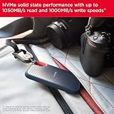 SanDisk Extreme Portable SSD 4TB USB-C NVMe 1050 MB/s IP65 Black view 5