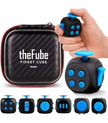 ZCOINS Fidget Dice Stress Relieves and Anxiety Cube Toys for