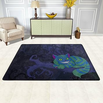 Amazon De Isaoa Grinsekatze Modern Teppich 3 X 2 Ft