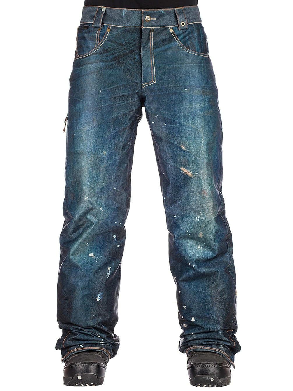 686 men's deconstructed insulated denim pant