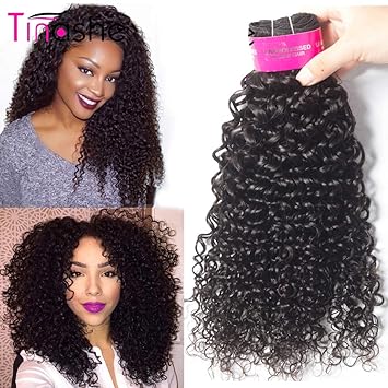 Amazon Com Tinashe Brazilian Curly Hair 4 Bundles 100