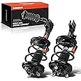A-Premium Front Pair (2) Complete Strut & Coil Spring Assembly Compatible with Mitsubishi Outlander 2008 2009 2010 2011 2012 2013, with 3rd Row Seating, Driver and Passenger Side