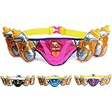 247 Viz Hydration Running Belt - Fits iPhone 8, X and Similar Sized Phones - with 4 BPA Free Water Bottles & Runners Reflecti