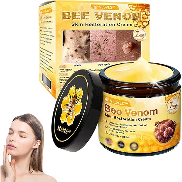 Amazon.com: VLSVLS Bee Venom Skin Restoration Cream, Bee Venom