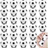 Gabotrie 30 Pcs Mini Soccer Stress Balls, 1.6 Inch Small Soccer Foam Balls, Stress Relief Squeeze Ball Bulk for Stresses, Foam Sports Ball for Anxiety Relief Toys Games Party Favors Carnival Reward