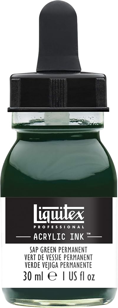 Liquitex Liquid Professional Acrylic Ink 30 ml Juice Green Permanent