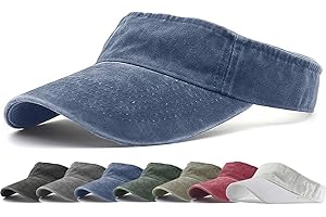 HH HOFNEN Sports Sun Visor Hats Twill Baseball Caps for Men Women Adults Kids