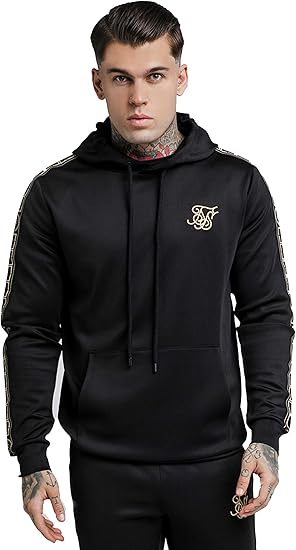 silk hoodie mens
