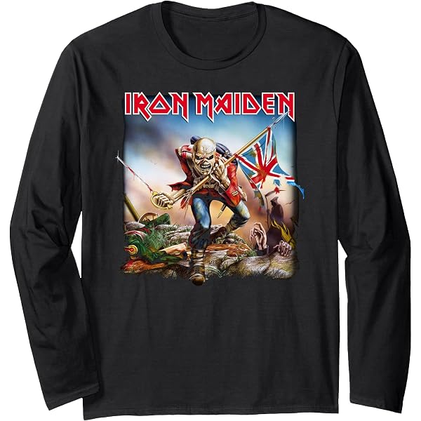 Amazon.com: Iron Maiden Brave New World Long Sleeve T-Shirt