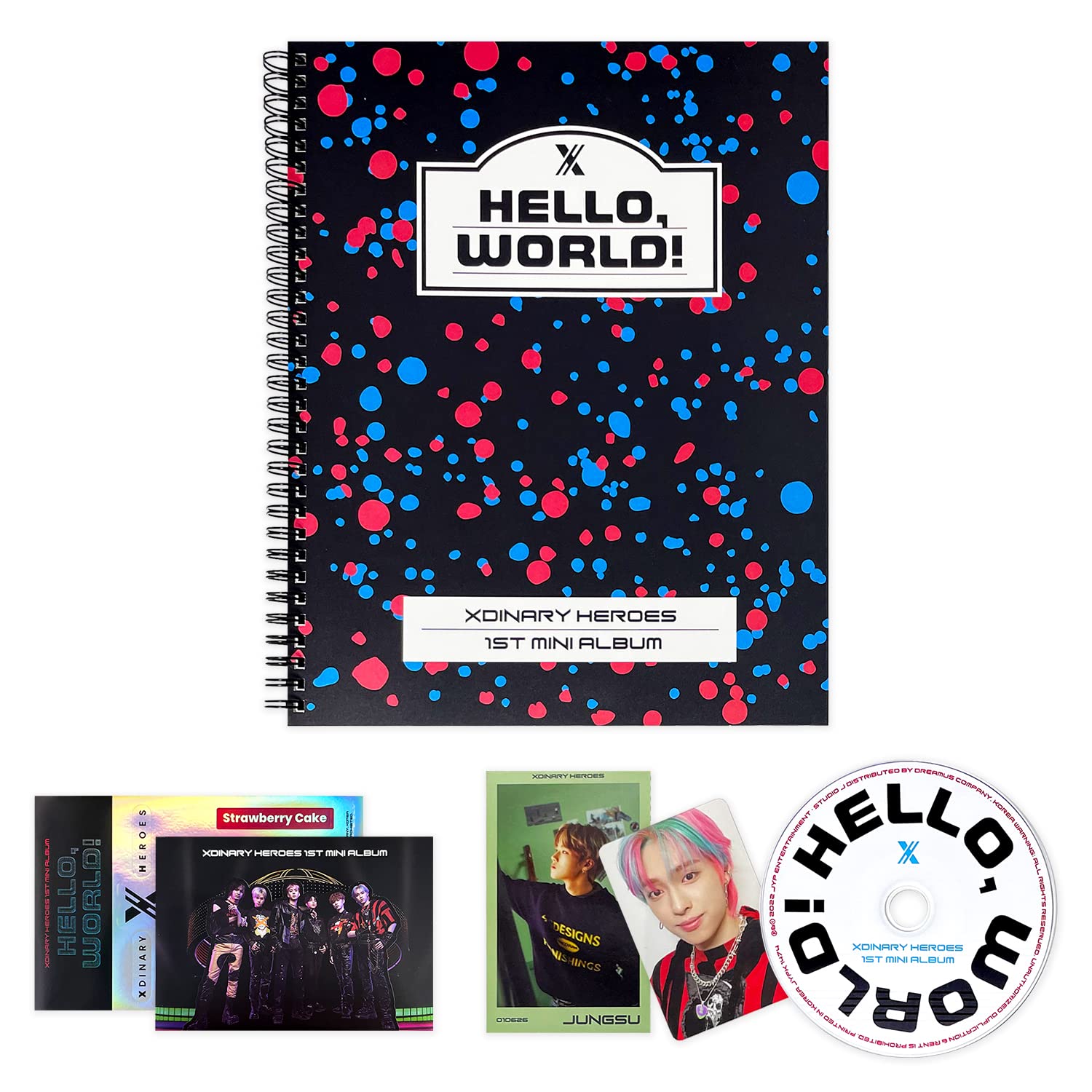 Xdinary-heroes - 1st Mini Album [Hello, world!] (TUTORIAL SESSION