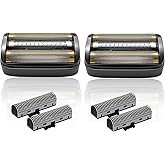 Replacement Foil &amp; Cutter for Andis reSURGE Shaver 17300,Black | Precision foil &amp; cutter for close, Smooth shave,2-Pack