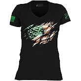 Grunt Style Still Standing Irish Colors Slim Fit Women's T-Shirt