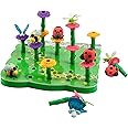 Educational Insights Bright Basics Peg Garden, Stacking, Matching, Fine Motor Skills, Toddler Toys, Ages 2+