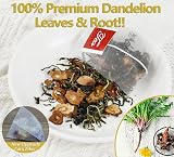 ULTHMOK Premium Dandelion Root & Leaf Tea 100 Bags 7.06 Oz Liver Detox view 2