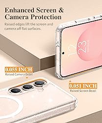 GVIEWIN for Samsung Galaxy S25 Plus Case Compatible