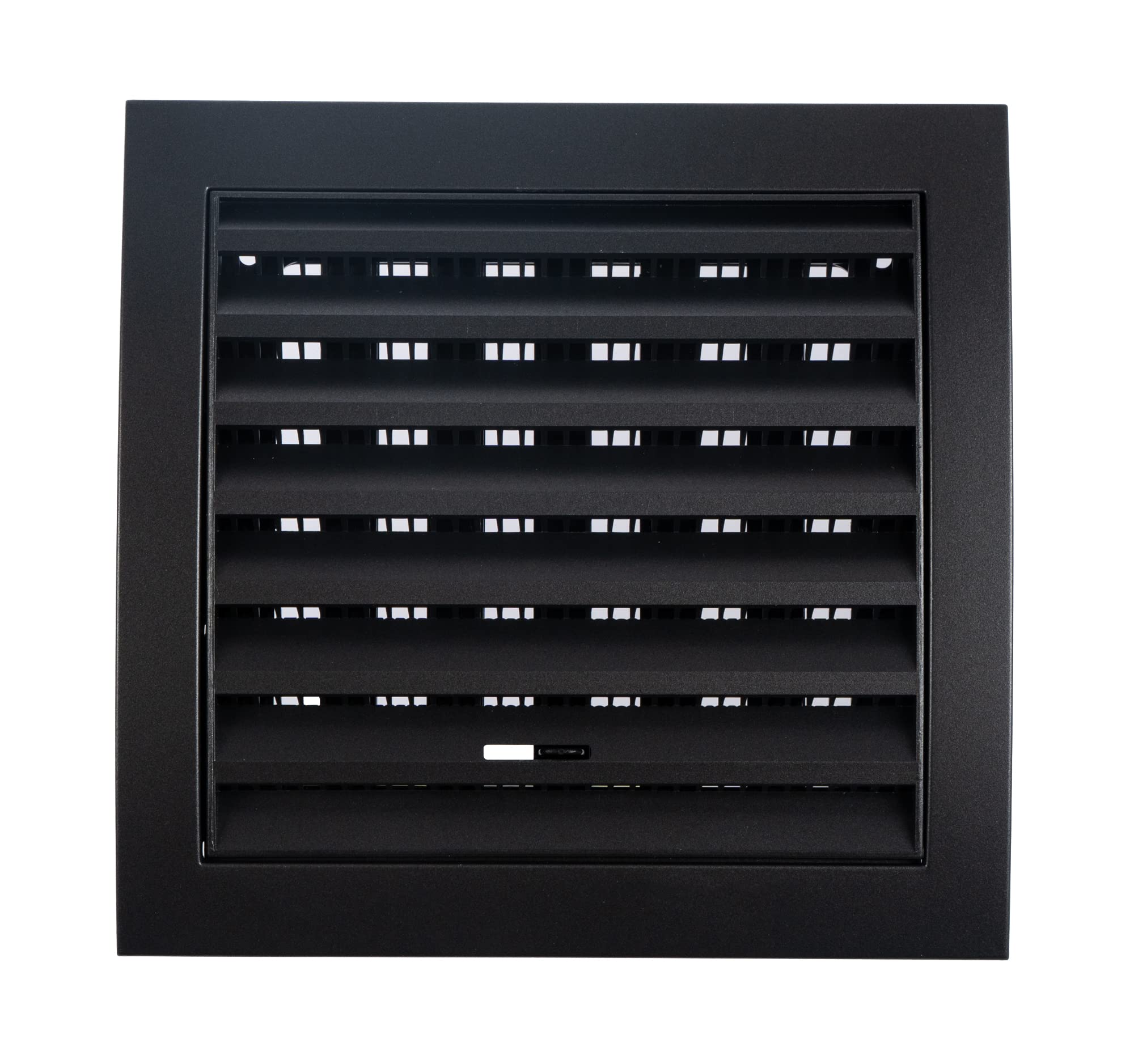 Steinberg14 Anthracite 150x150mm / 6x6'' ABS Plastic Adjustable Ventilation Grille - Vent Cover