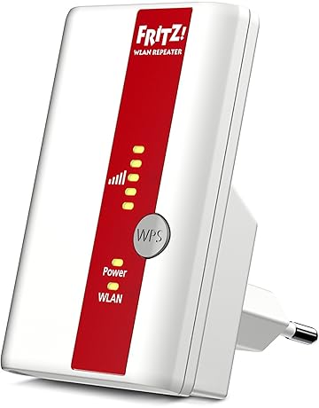 AVM FRITZ!WLAN Repeater 310 International - Repetidor/Extensor WiFi N, 300 Mbps en 2,4GHz, Mesh, WPS, interfaz en Español