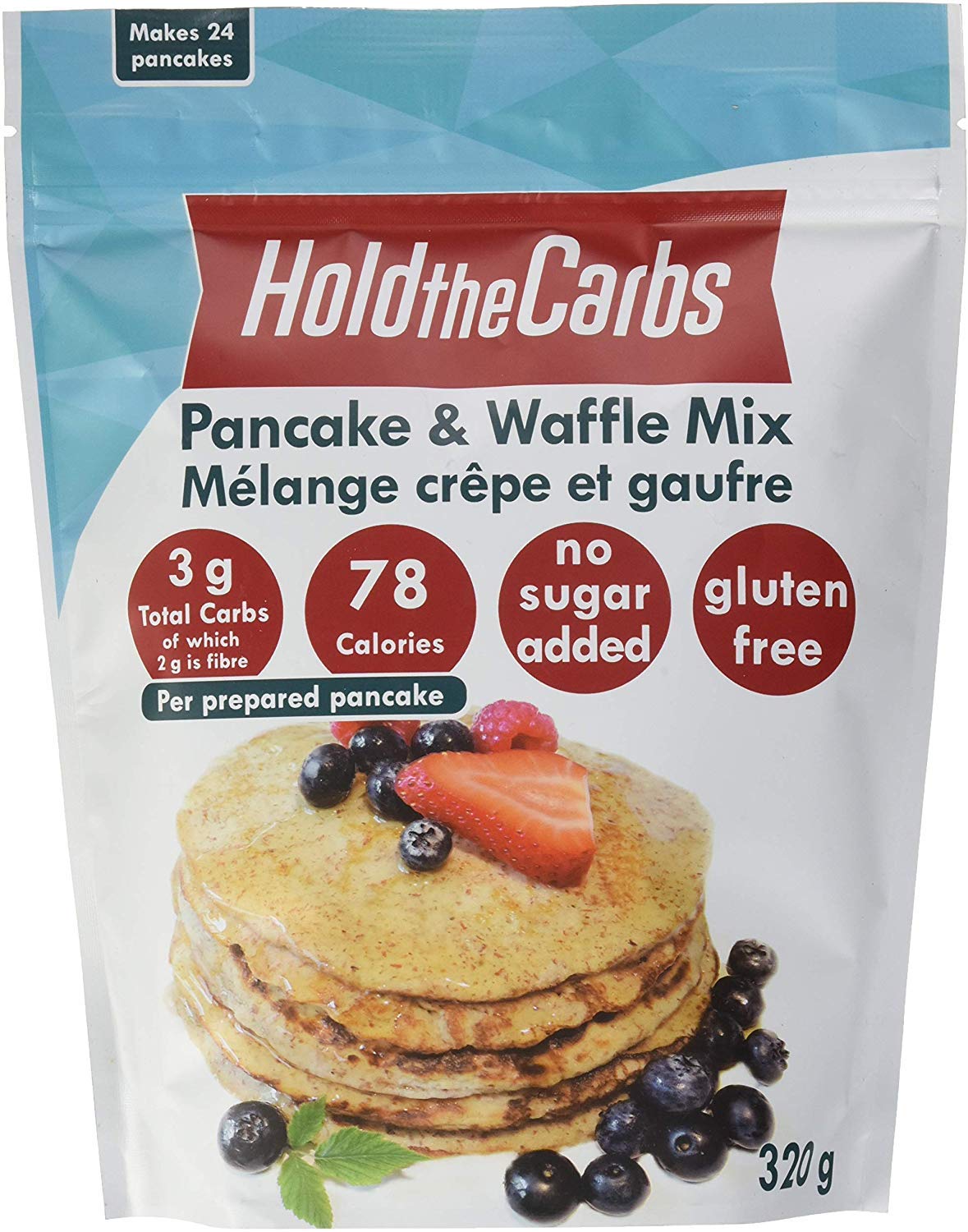 Amazon Com Keto Pancake And Waffle Mix Gluten Free Vegan No Added Sugar No Preservatives Made In Canada Grocery Gourmet Food