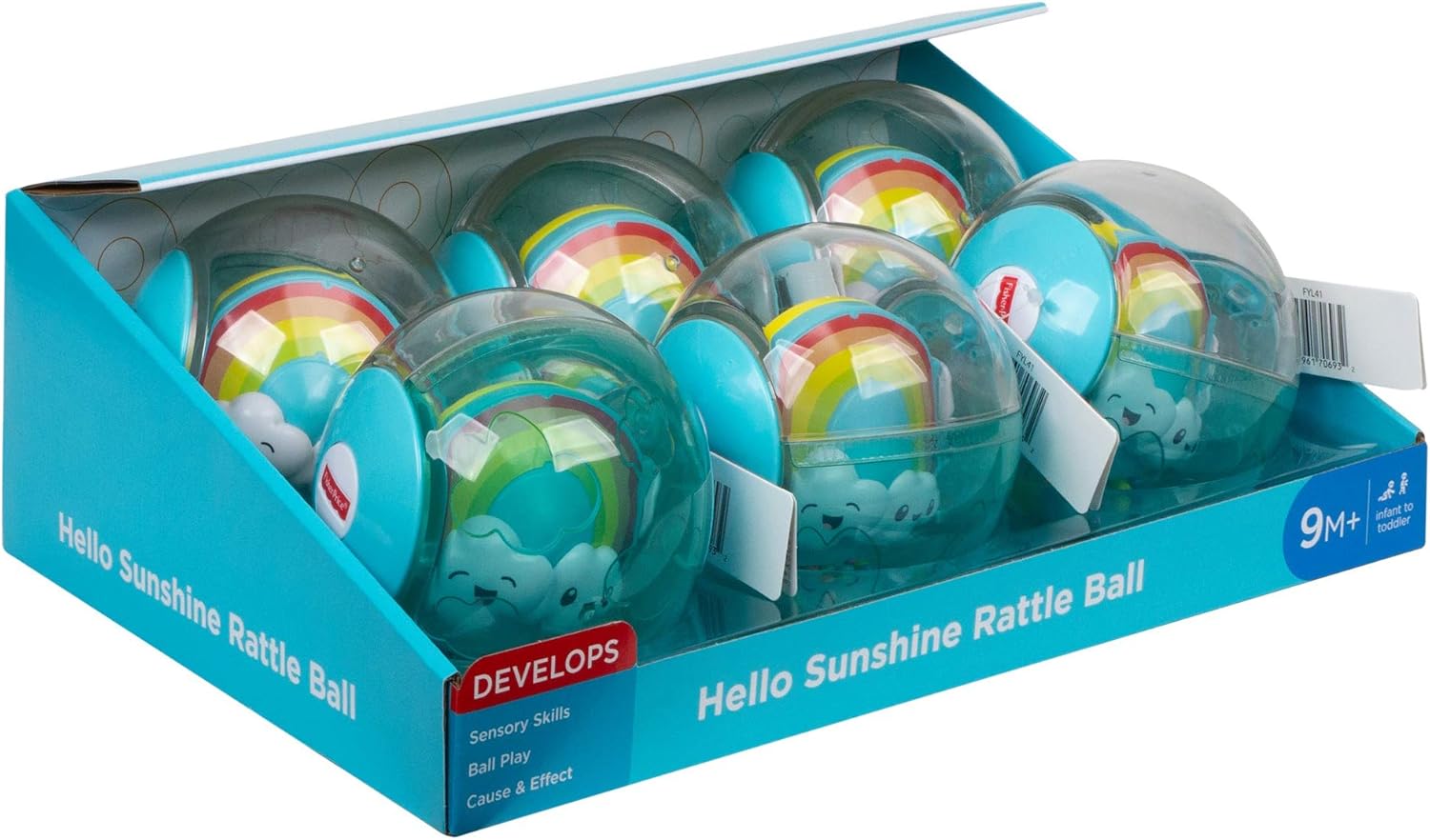 fisher price hello sunshine rattle ball
