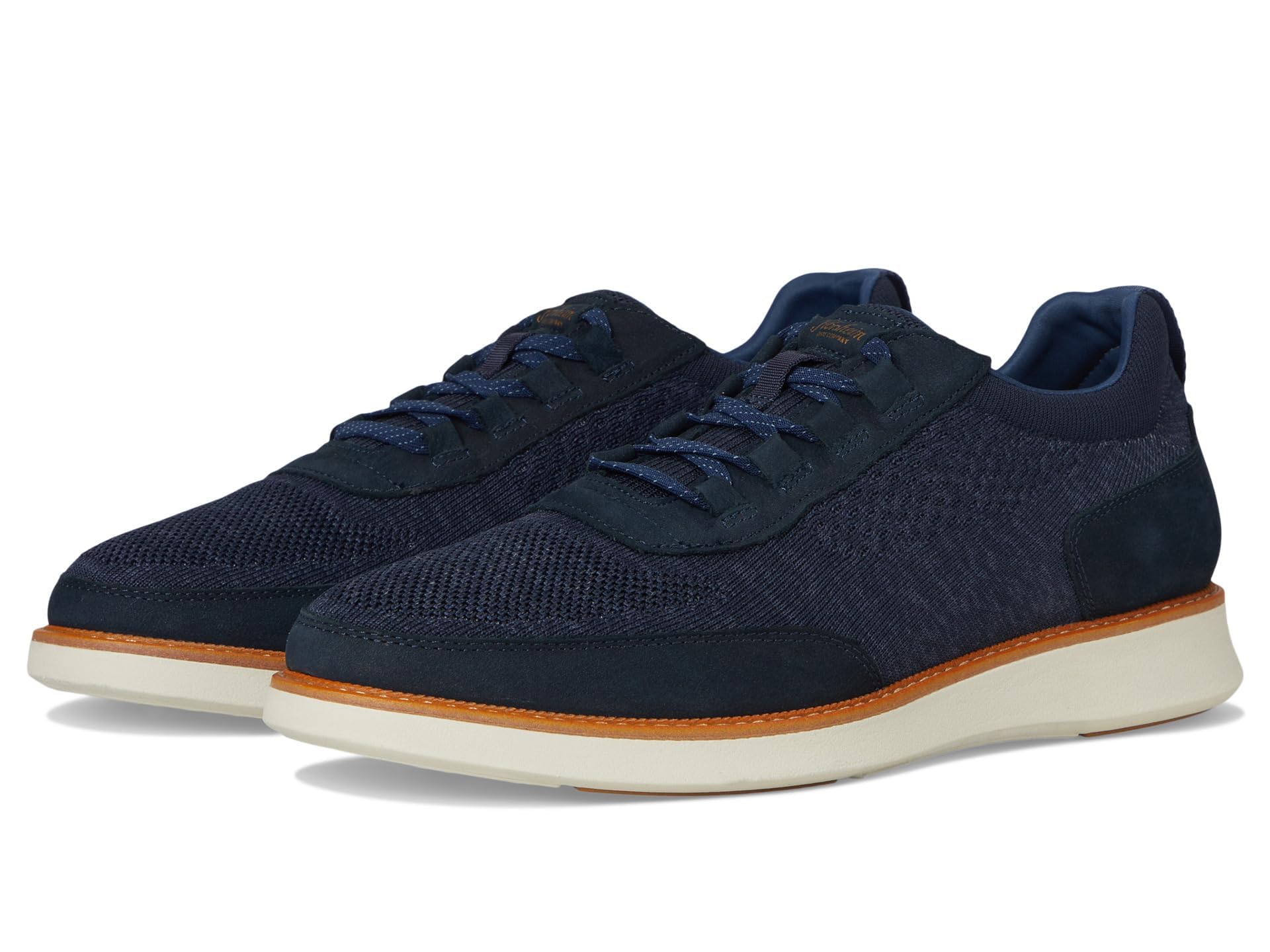 Florsheim Launch Knit Elastic Lace-Up Slip-On Men’s Slip On, 9 D(M) US, Navy